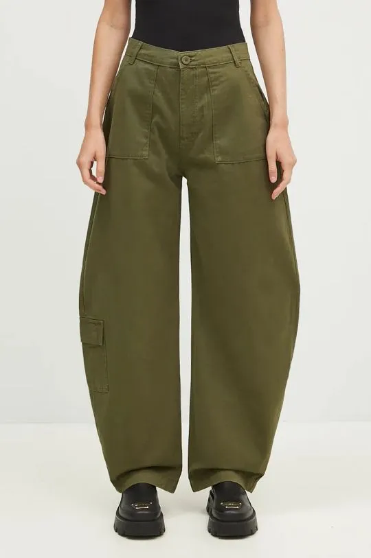 Alpha Industries cotton trousers Field Pant green color 148021