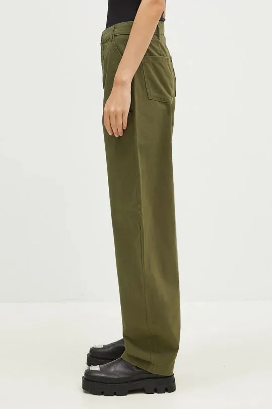 Alpha Industries cotton trousers Field Pant green color 148021