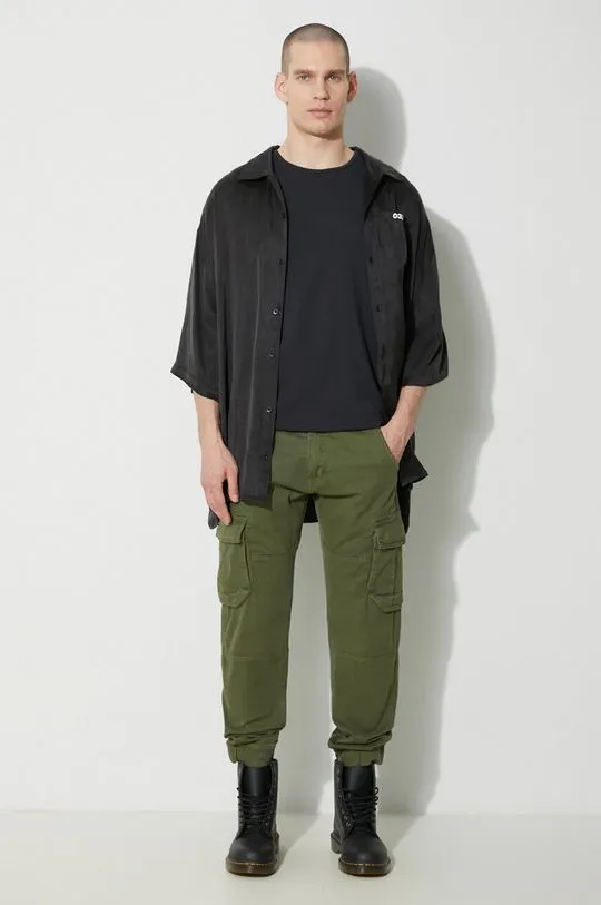 Alpha Industries trousers Army Pant men's green color 196210.142