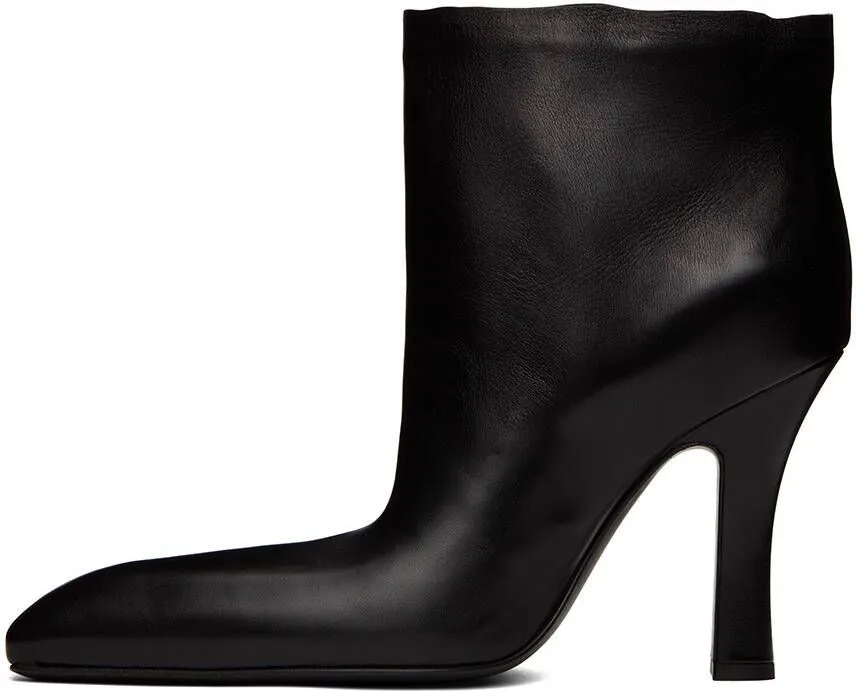 Balenciaga Black Falkon Ankle Boots