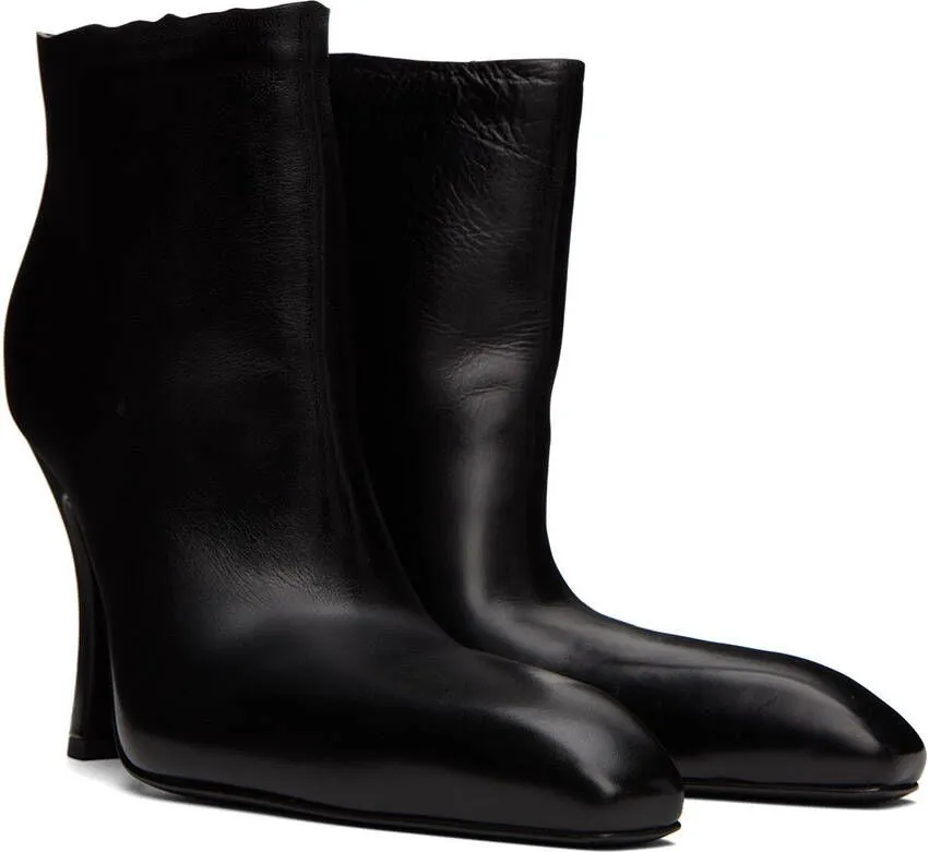 Balenciaga Black Falkon Ankle Boots