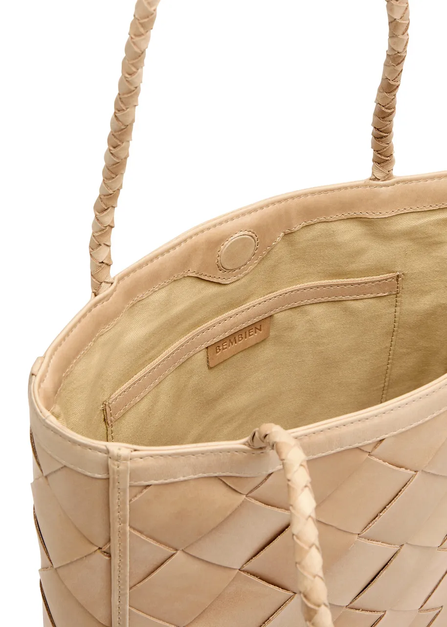 BEMBIEN Le Tote Grande woven leather tote -                         -                     -                