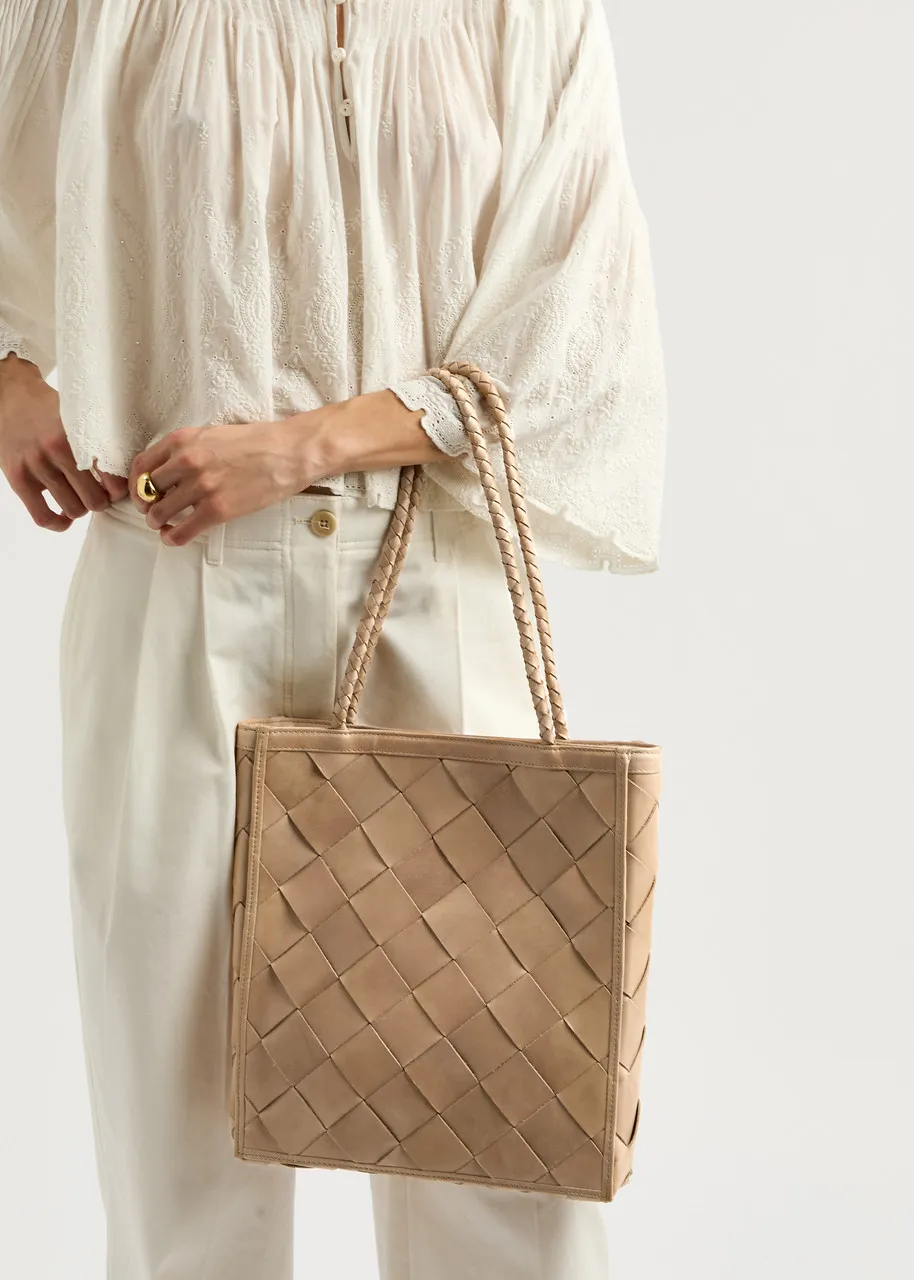 BEMBIEN Le Tote Grande woven leather tote -                         -                     -                