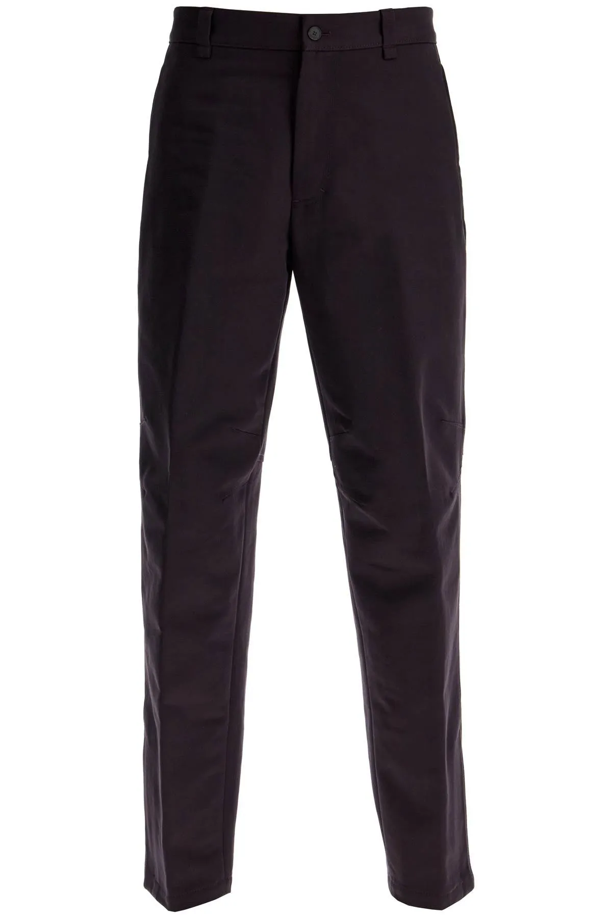 BIKER GABARDINE TROUSERS