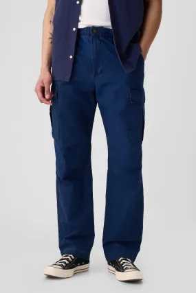 Blue Cargo Trousers