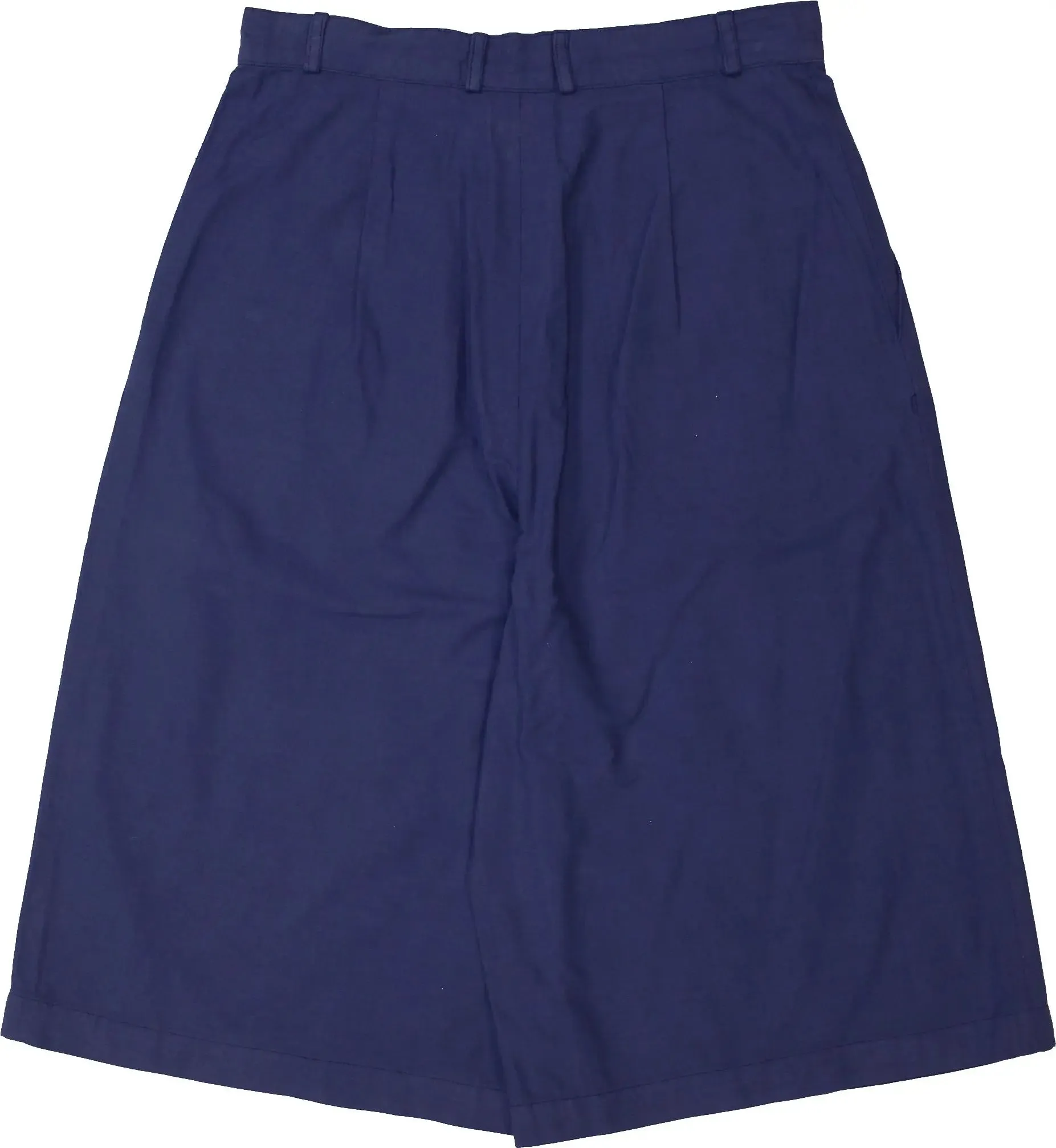 Blue Cotton Culottes | ThriftTale