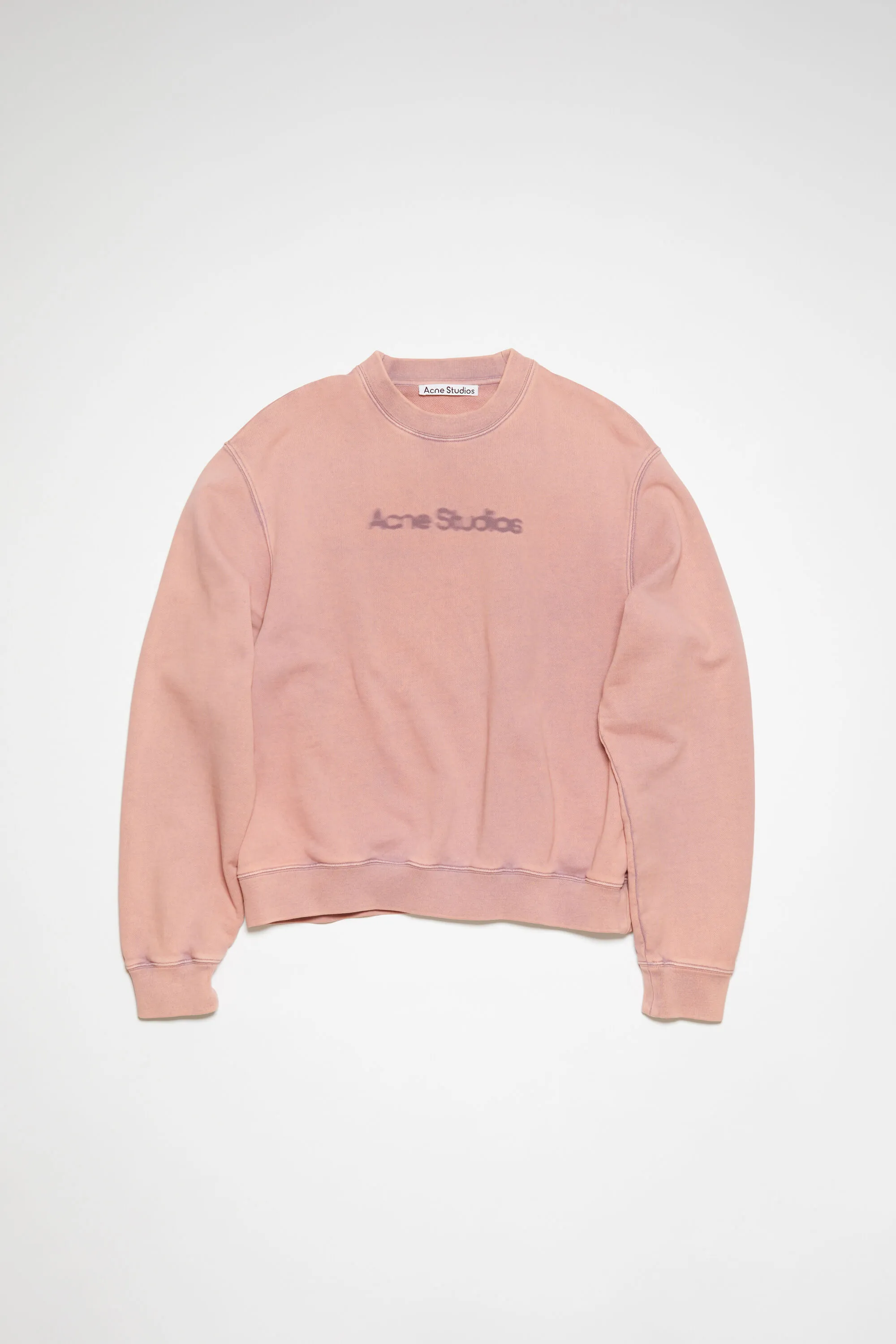 Blurred logo sweater