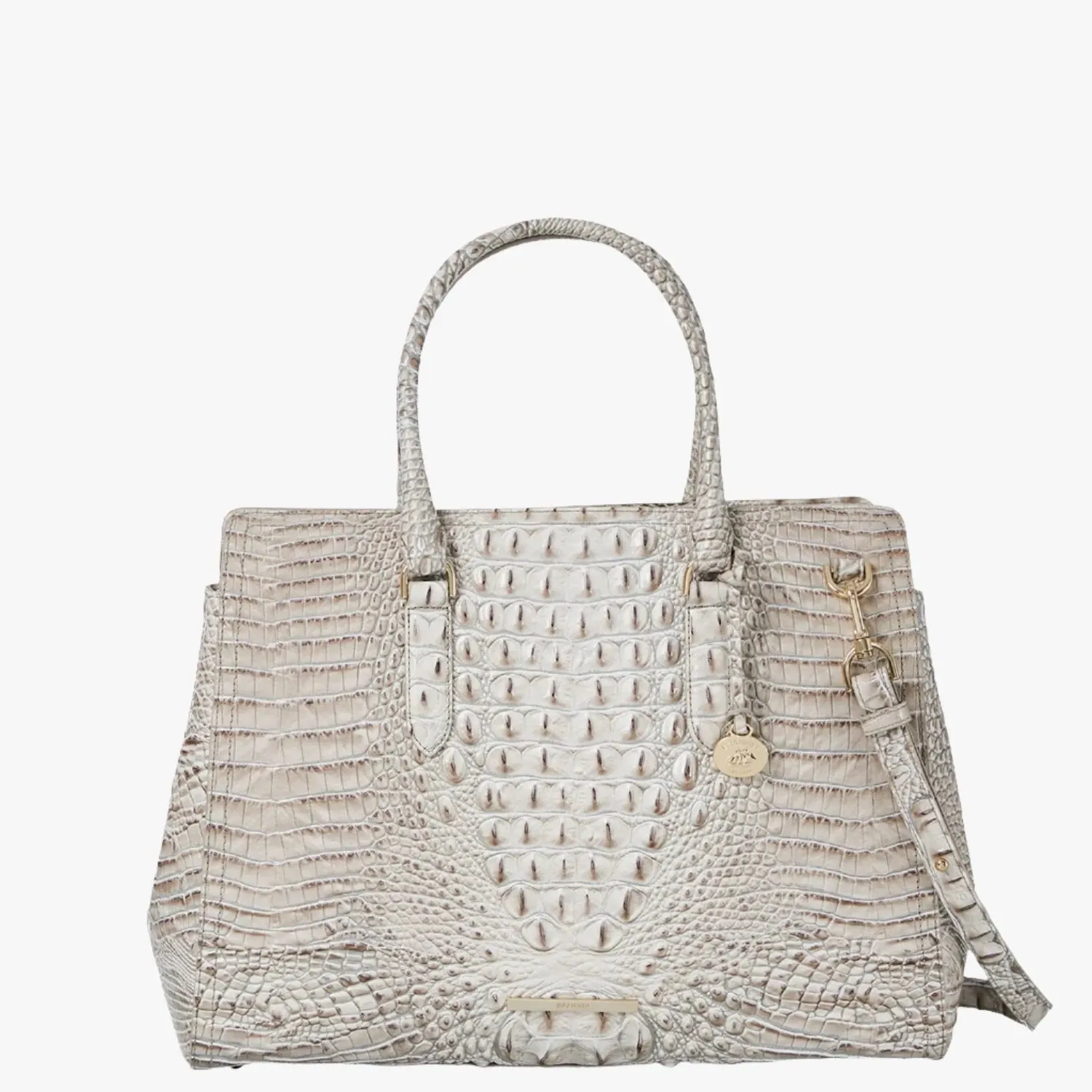 BRAHMIN Finley Carryall Satchel Handbag