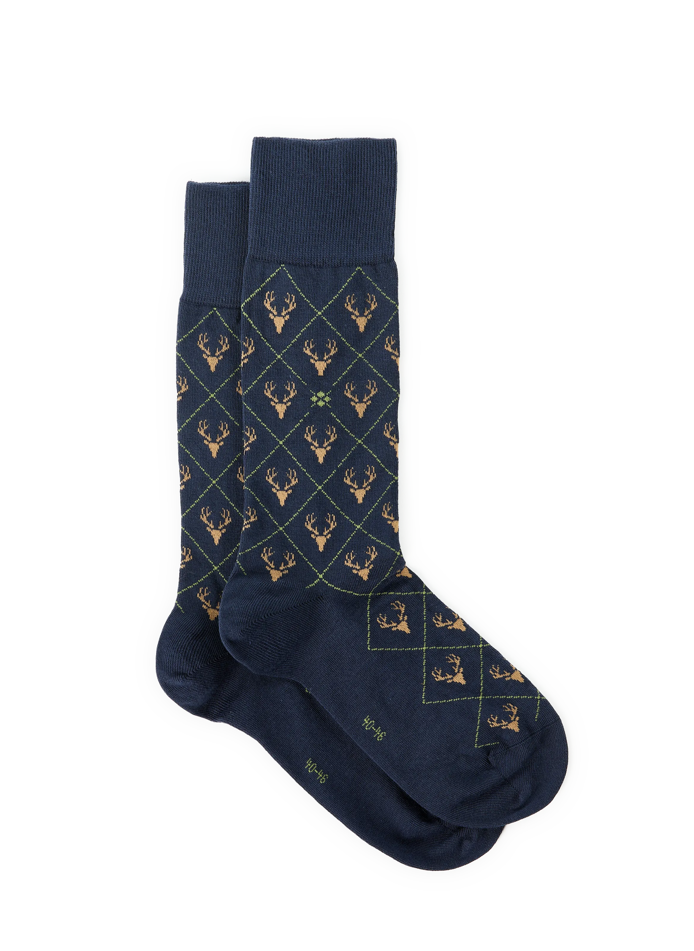 BURLINGTON  Printed socks - Blue