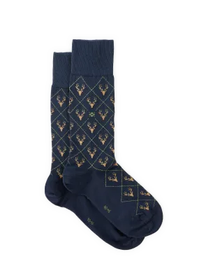 BURLINGTON  Printed socks - Blue