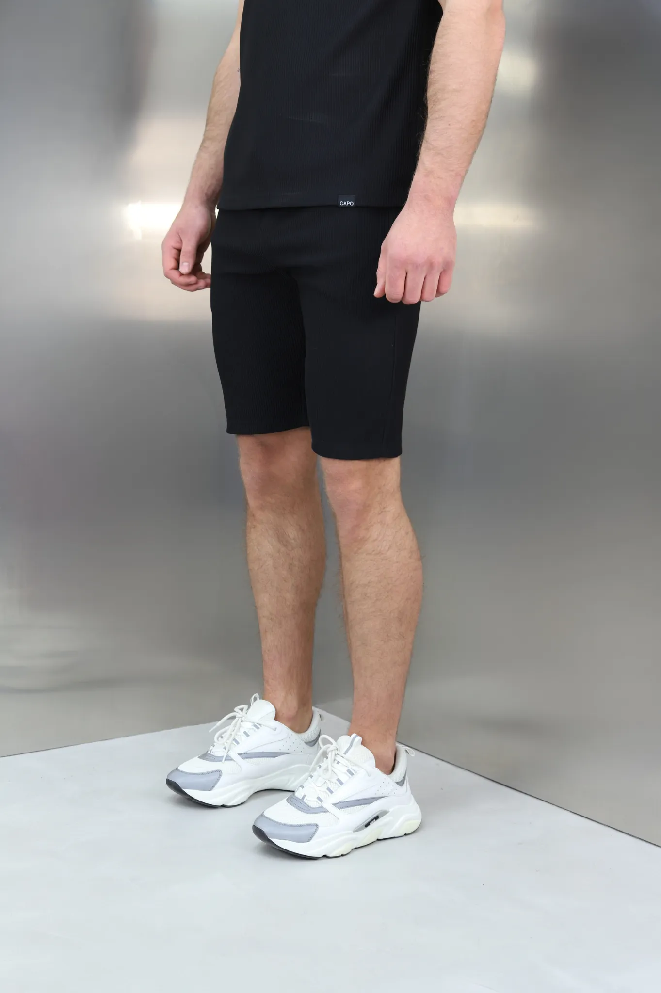 Capo PLEAT Short - Black