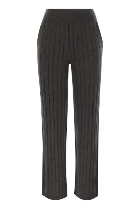 CASHMERE KNIT TROUSERS