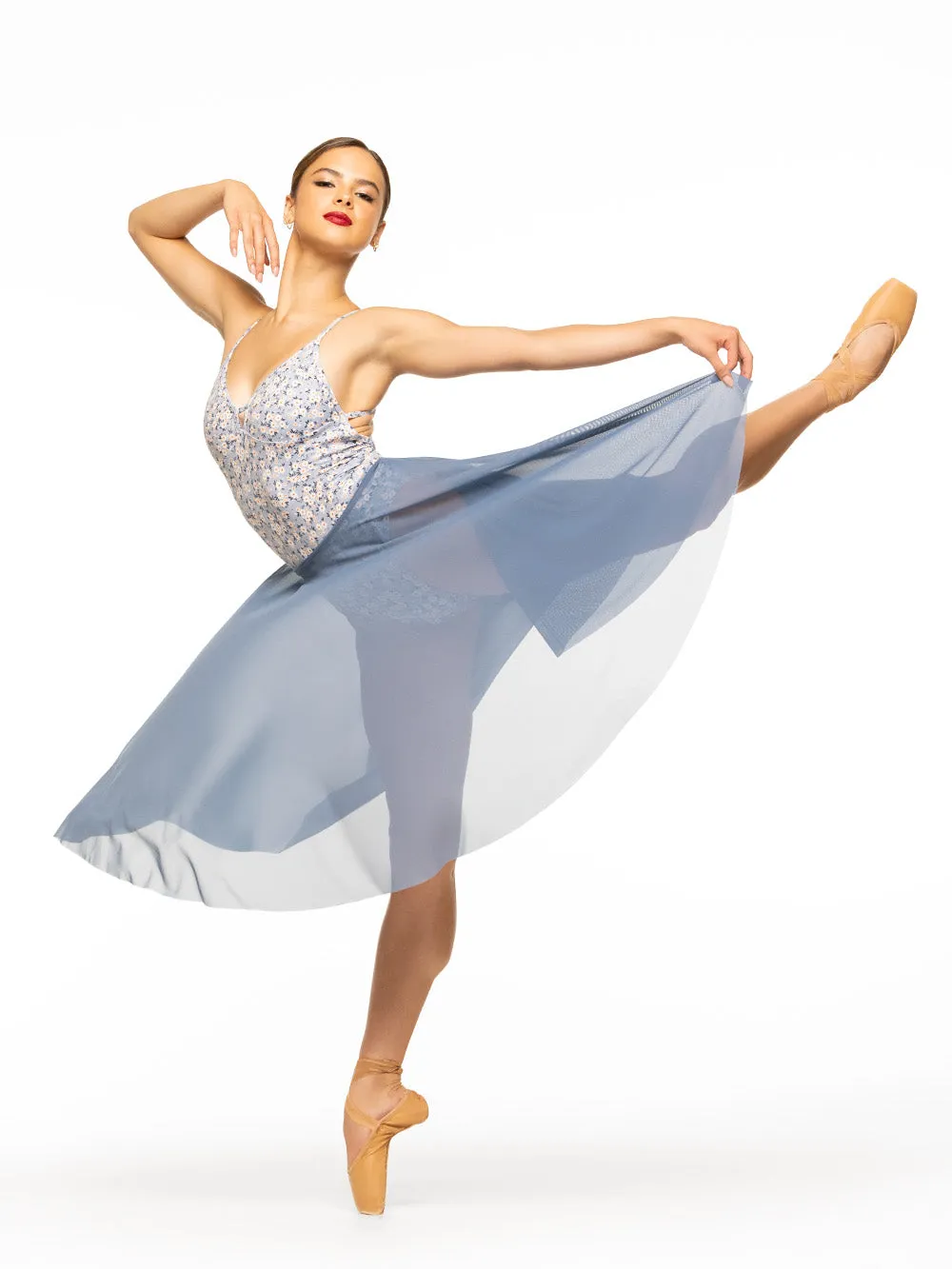 Circle Skirt Jean Mesh RTW