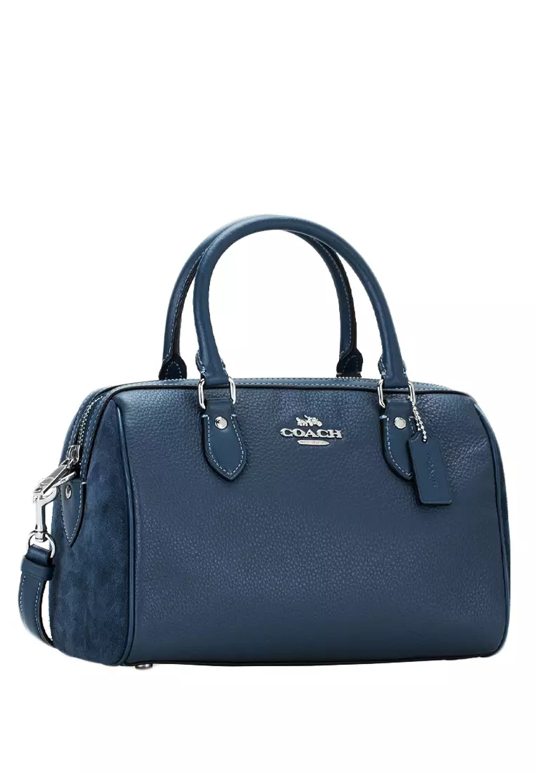 Coach Coach Rowan Satchel - Denim