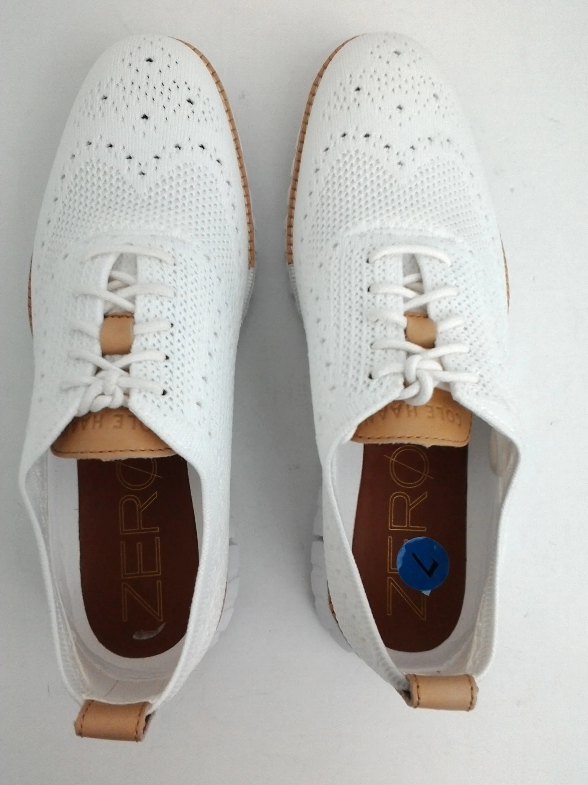 Cole Haan Men's Original Grand Oxfords White Size 7 M