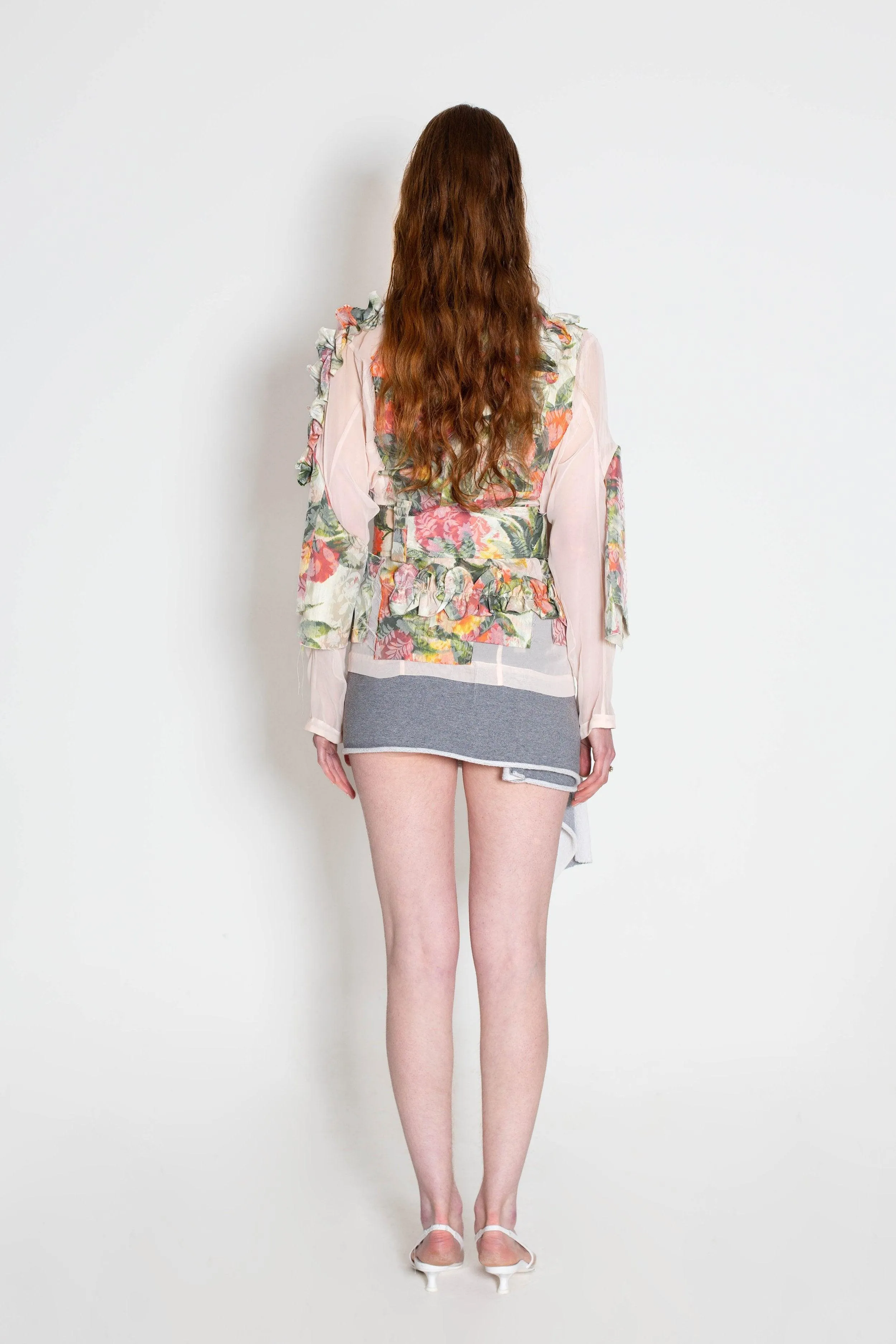 Comme Des Garons Floral Blazer