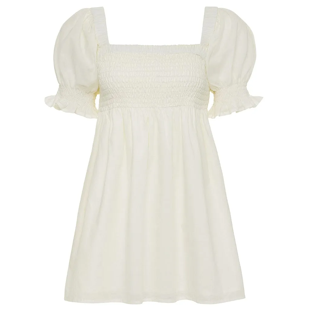 Cream Marcela Dress