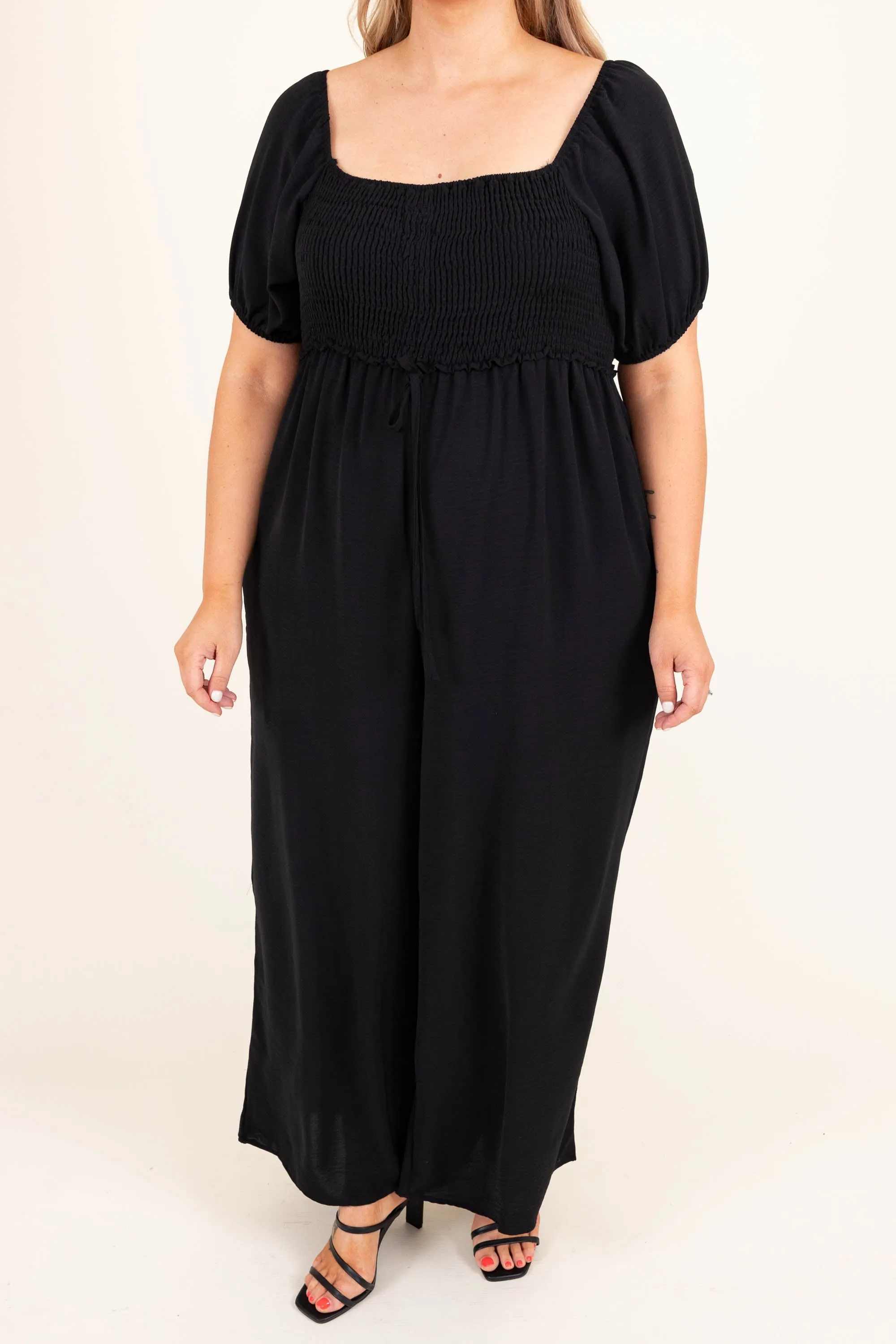 Dancing Under The Stars Jumpsuit, Black