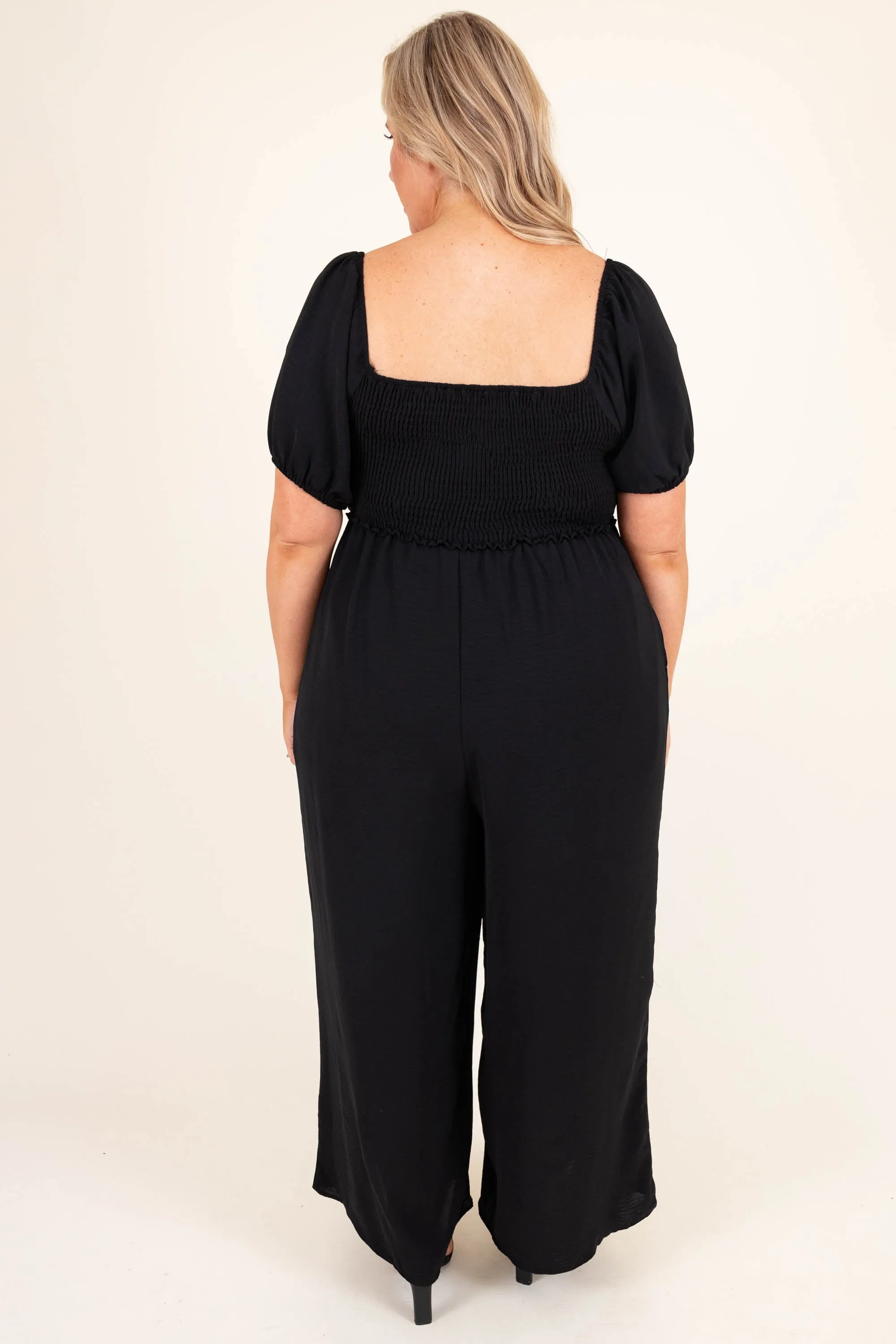 Dancing Under The Stars Jumpsuit, Black