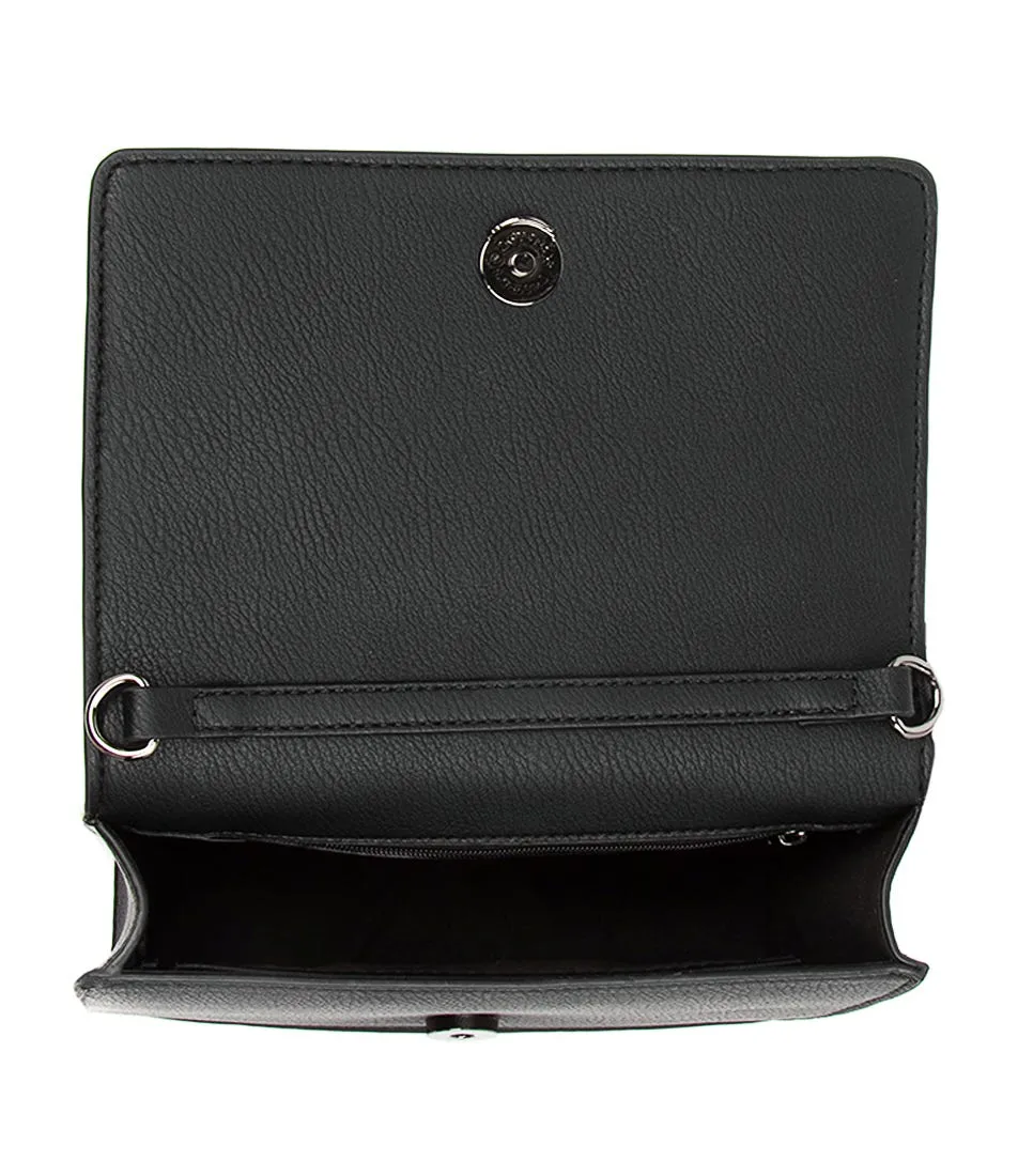 DIANA FERRARI Ringwell Clutch Df Black Black Croc Smooth