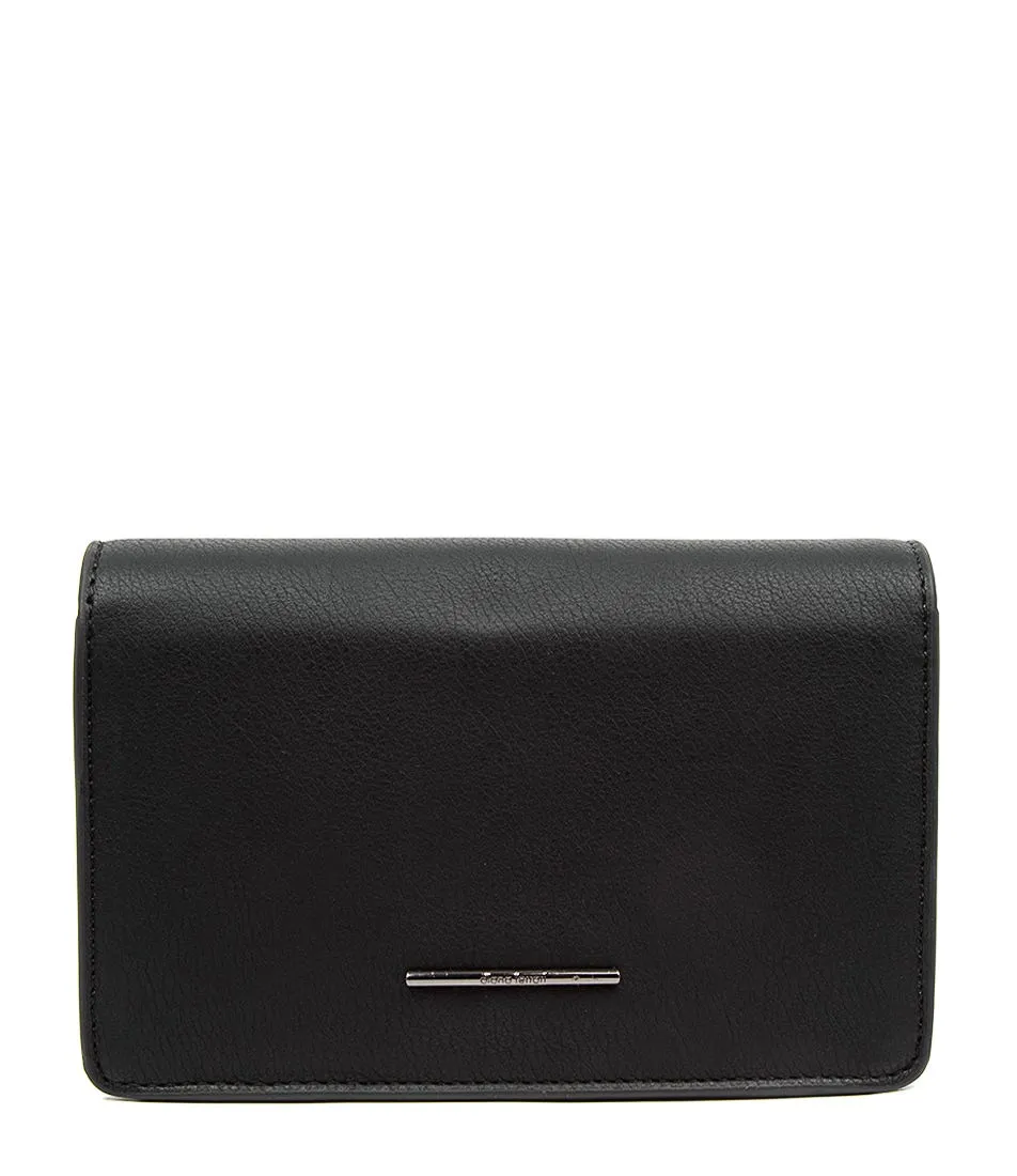 DIANA FERRARI Ringwell Clutch Df Black Black Croc Smooth