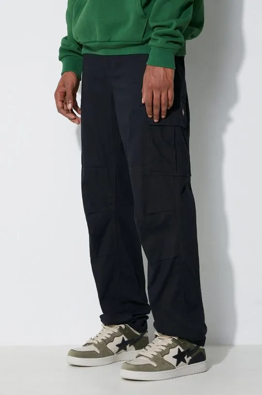 Dickies cotton trousers black color