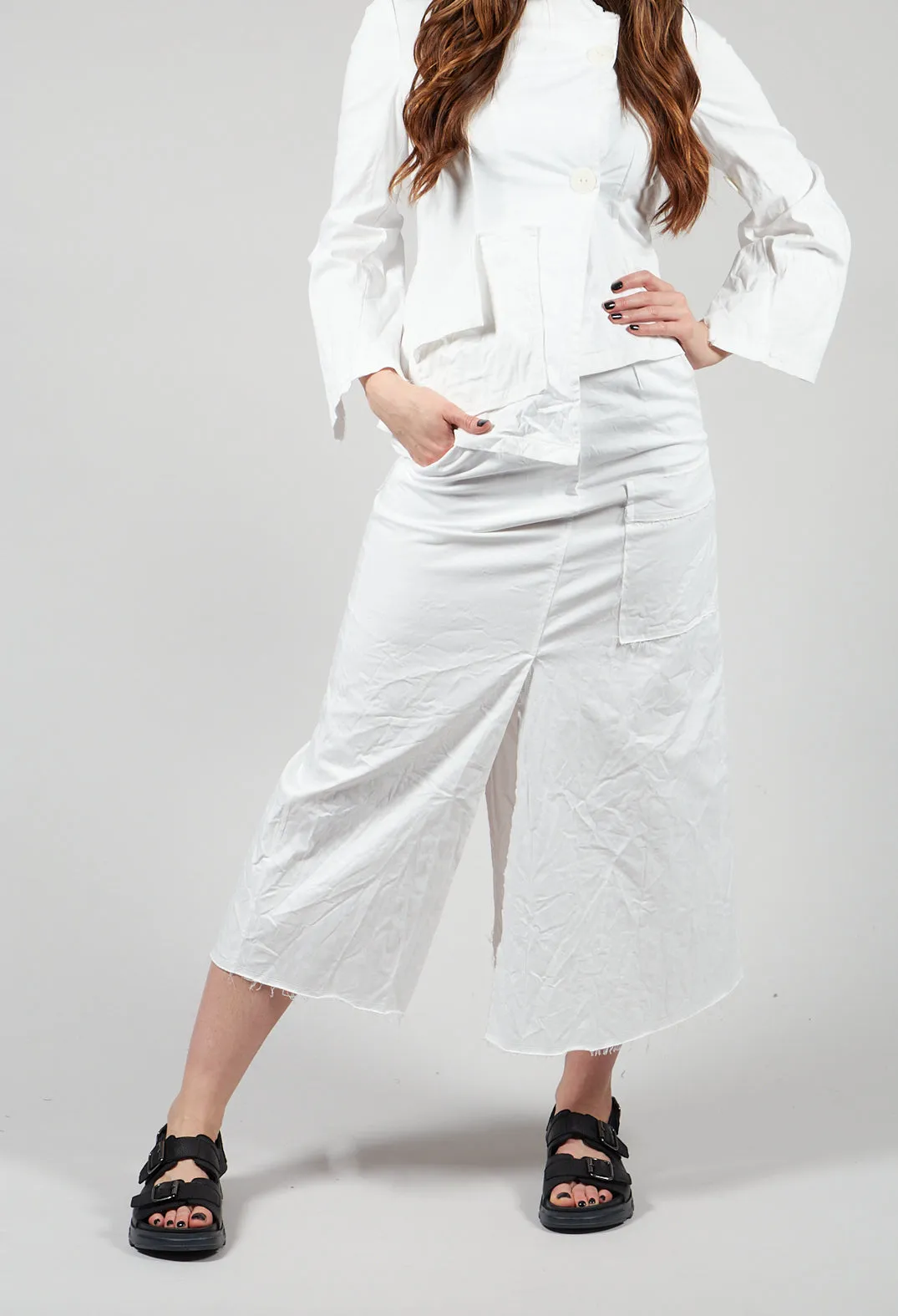 DOST Skirt in White