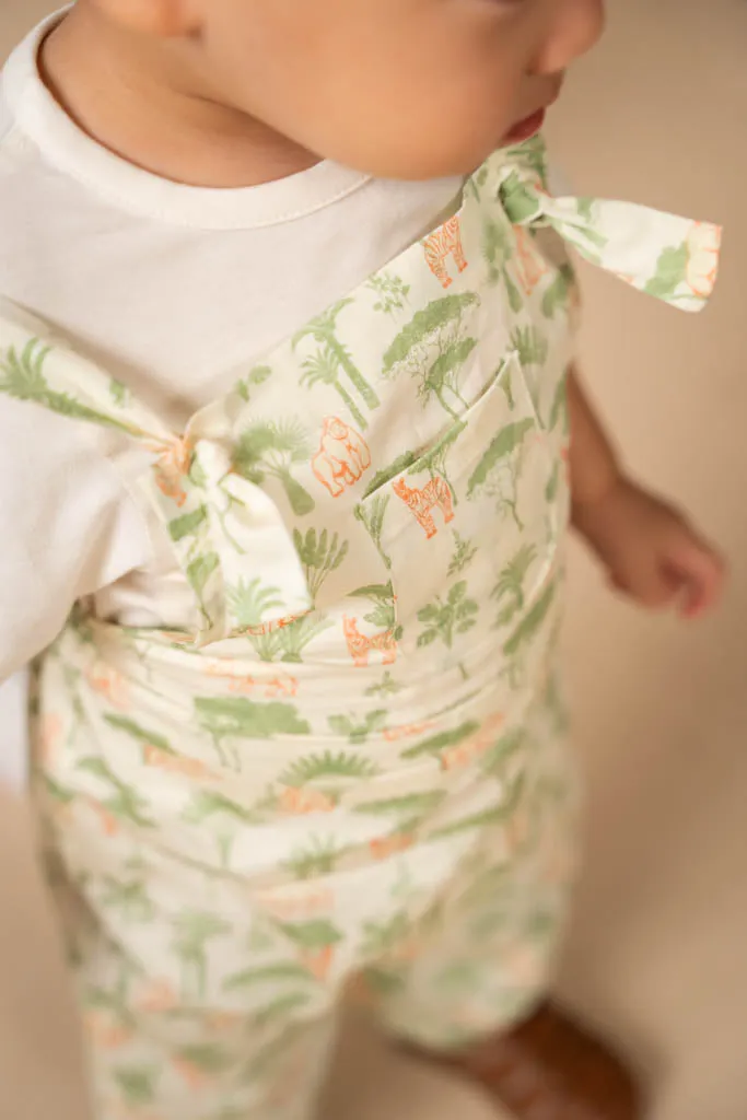 Emery Jumpsuit - Green Safari