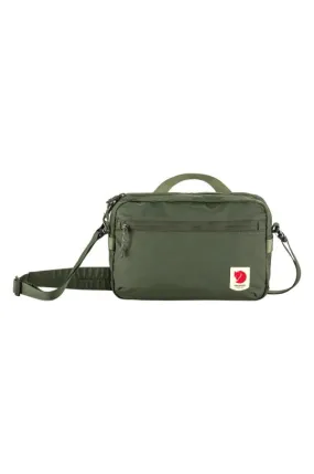 Fjallraven small items bag High Coast Crossbody green color F23227.623