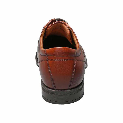 Florsheim Midtown Cognac Leather Plain Toe Oxfords