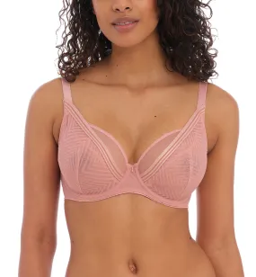 Freya Tailored High Apex Plunge Underwire Bra (401121) - Ash Rose