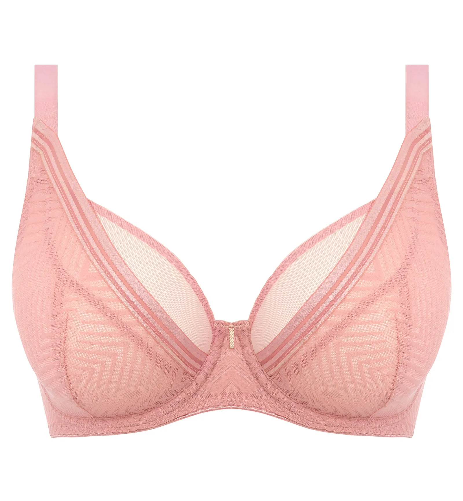 Freya Tailored High Apex Plunge Underwire Bra (401121) - Ash Rose