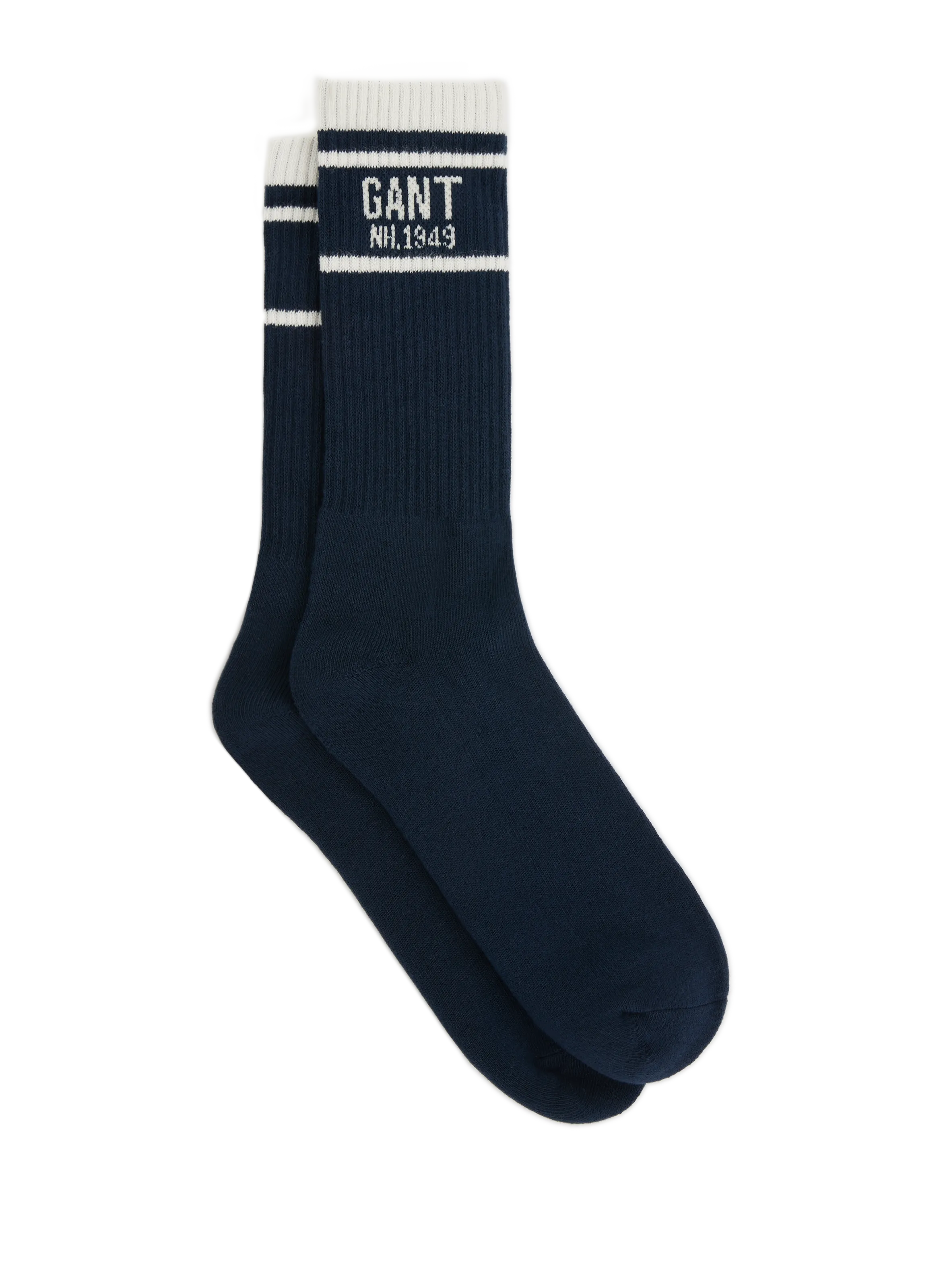 GANT  Mid-calf logo socks  - Blue