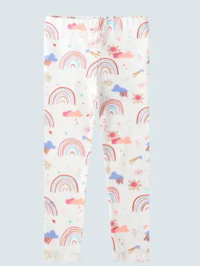 Girls Rainbows and Unicorn Legging