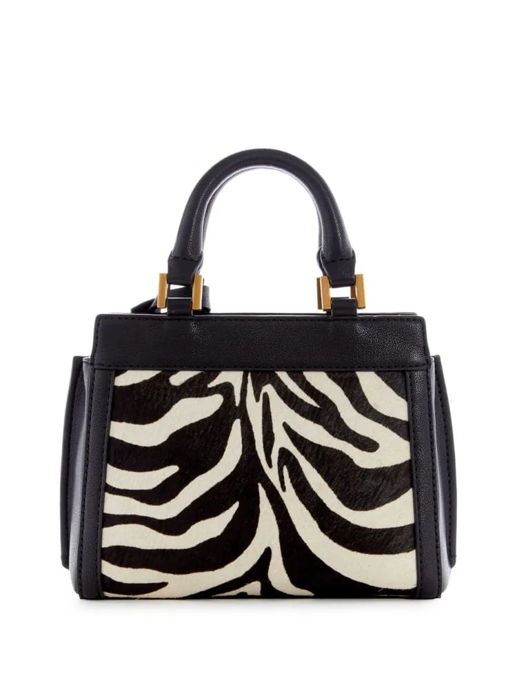 Guess Katey Zebra Mini Satchel