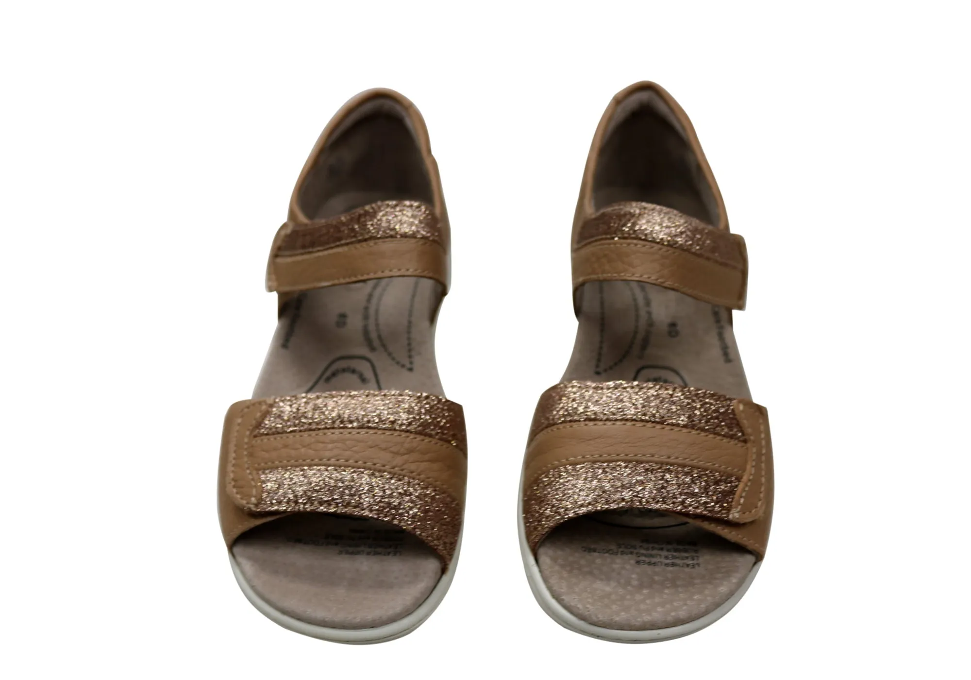 Homyped Dakota Womens Leather Wide Fit Sandals
