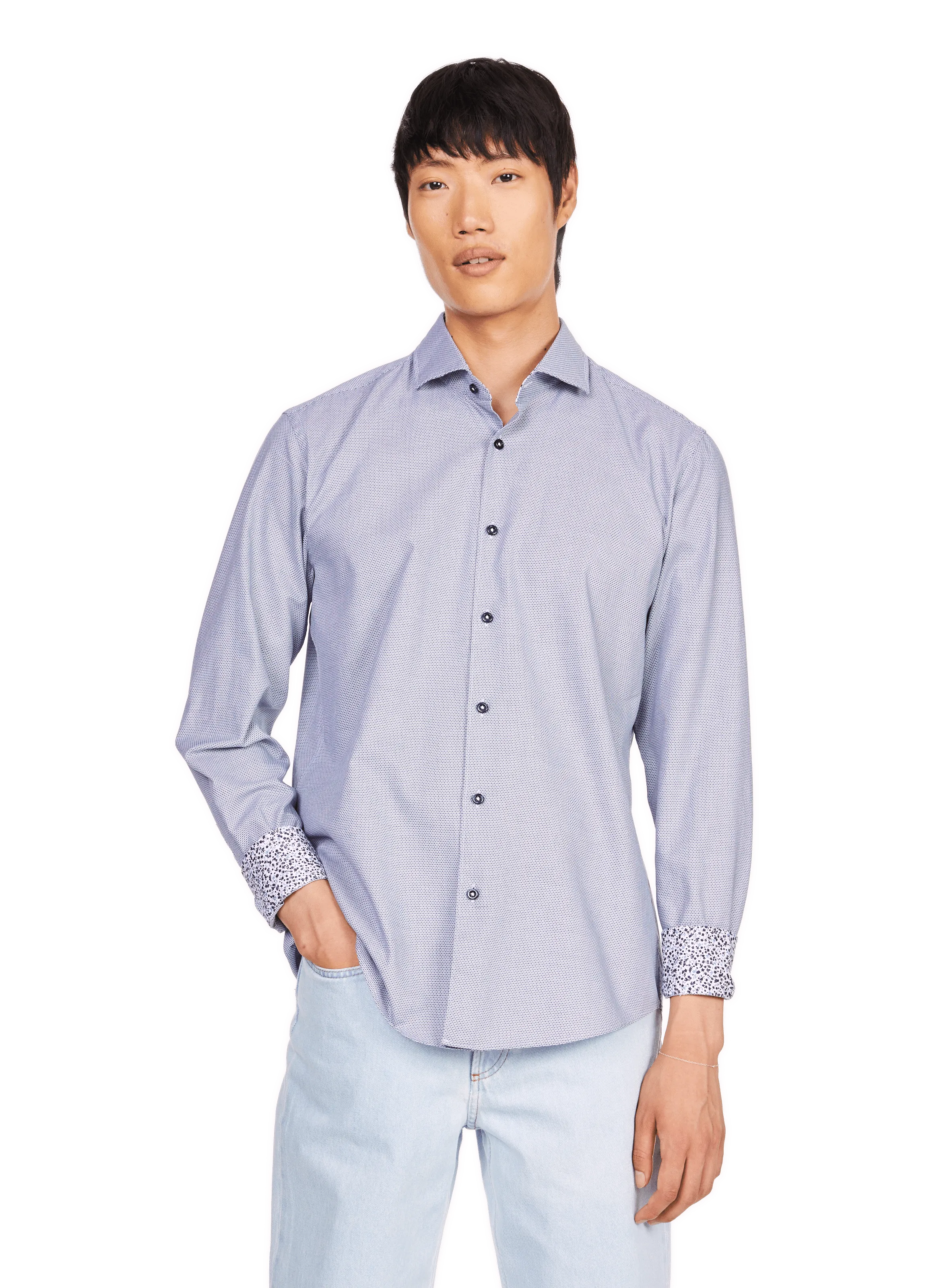 Hugo boss  Patterned shirt - Blue