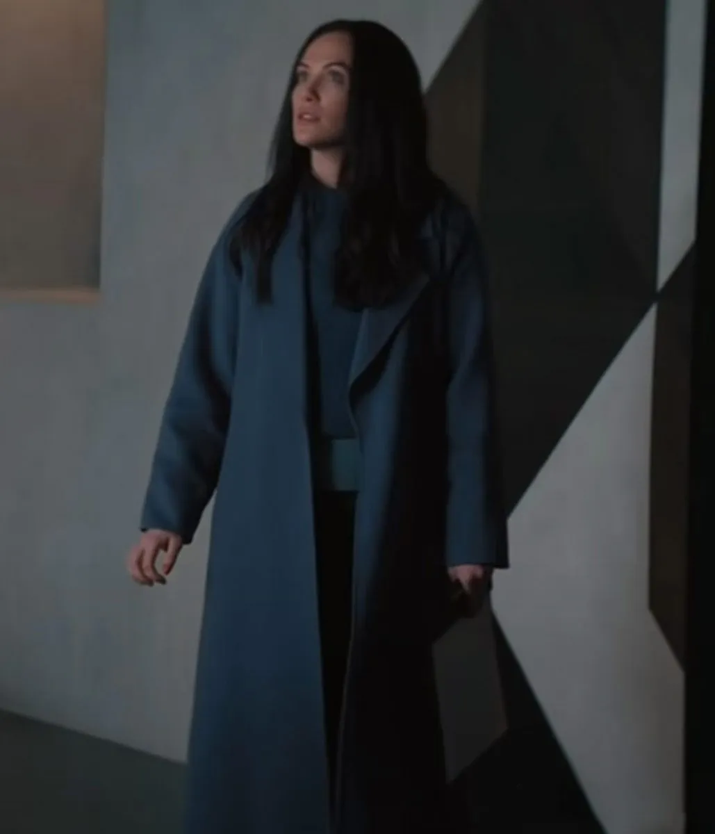 Hypnotic Kate Siegel Wool Blue Coat