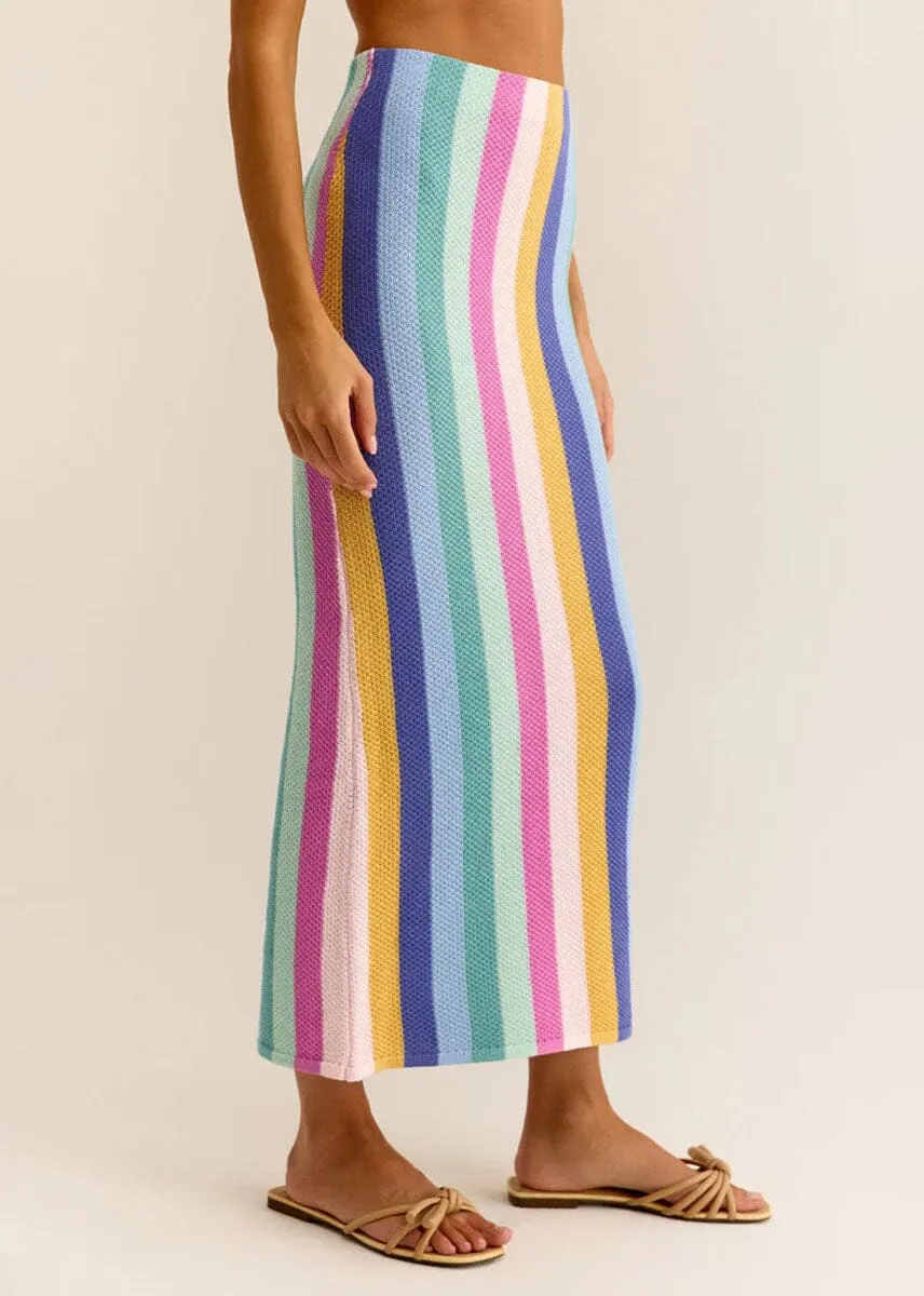 Iman Prism Skirt - Cabana Teal