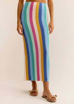 Iman Prism Skirt - Cabana Teal