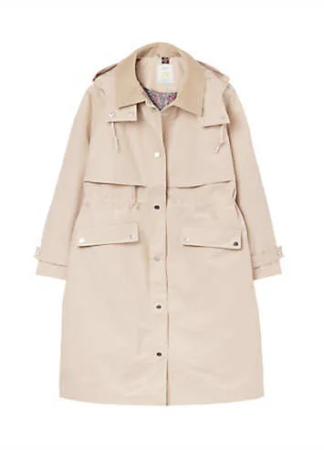 Joules Brampton Waterproof Trench Coat | Kaleidoscope