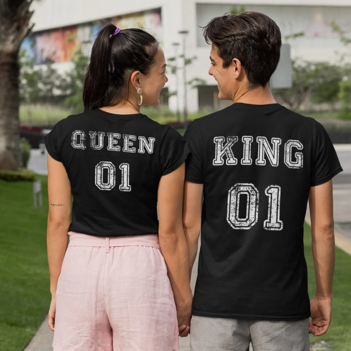 King And Queen 01 Matching T-Shirts