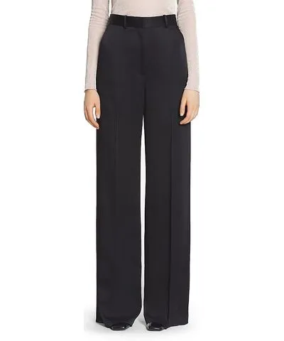 Lanvin Wide-Leg Tailored Pants