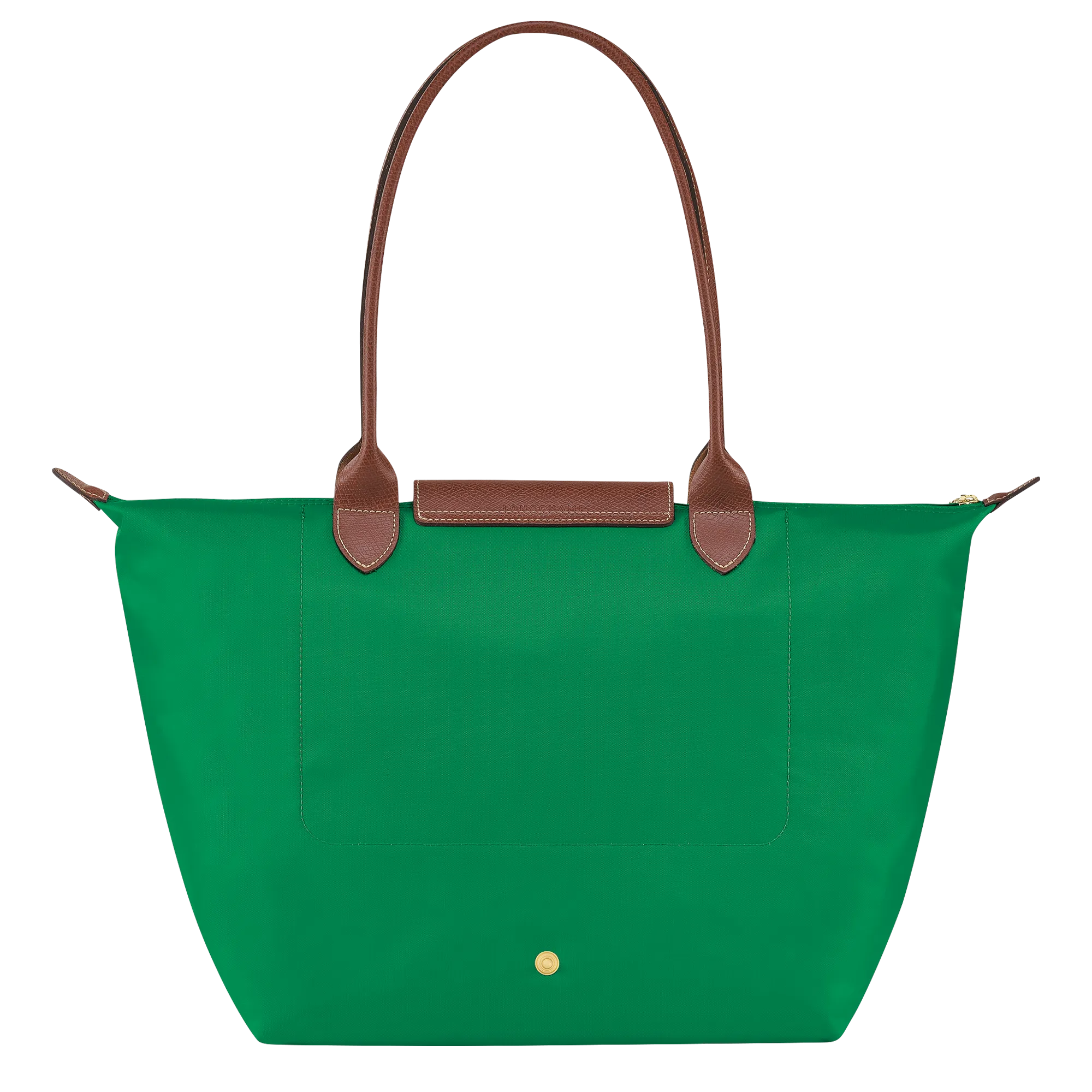 Le Pliage Original L Tote bag Green - Recycled canvas