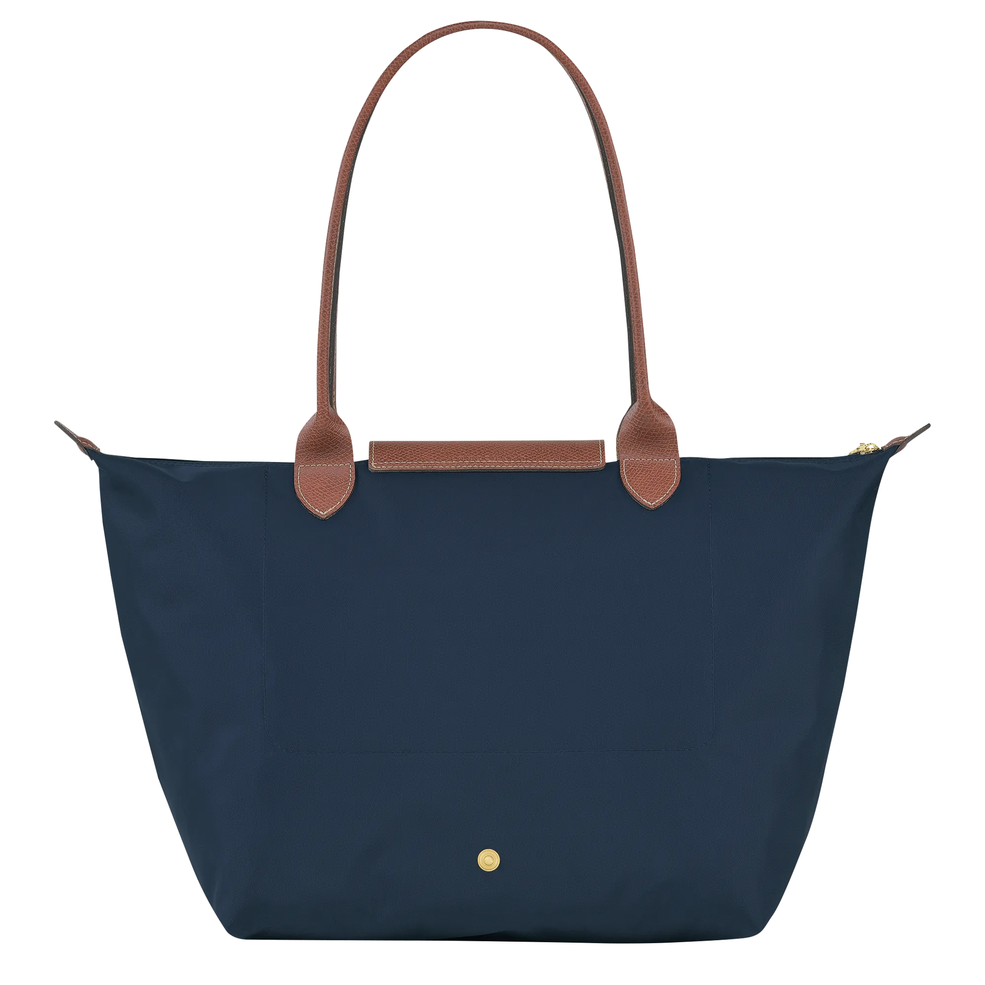 Le Pliage Original L Tote bag Navy - Recycled canvas