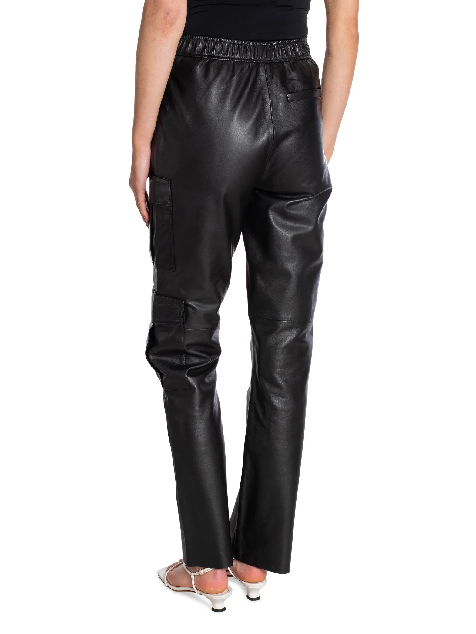 LEVETE ROOM PANTS GLOBA 27 BLACK