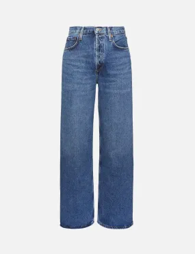 Low Slung Wide Leg Jean