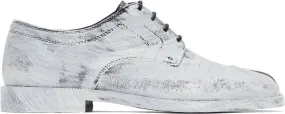 Maison Margiela Black Painted Tabi Oxfords