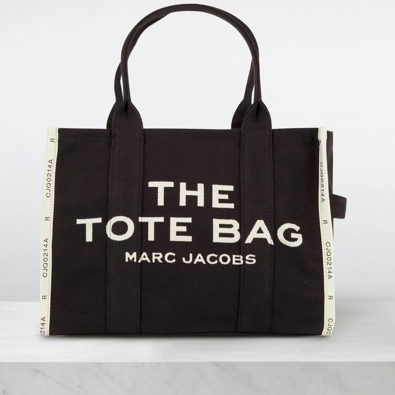 MARC JACOBS The Jaquard Large Tote Bag - Black