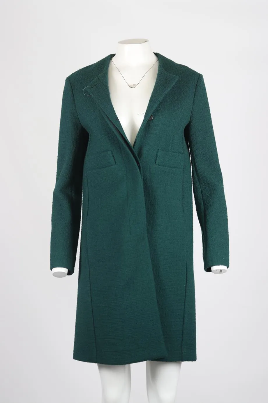 MARNI TWEED WOOL BLEND COAT IT 38 UK 6